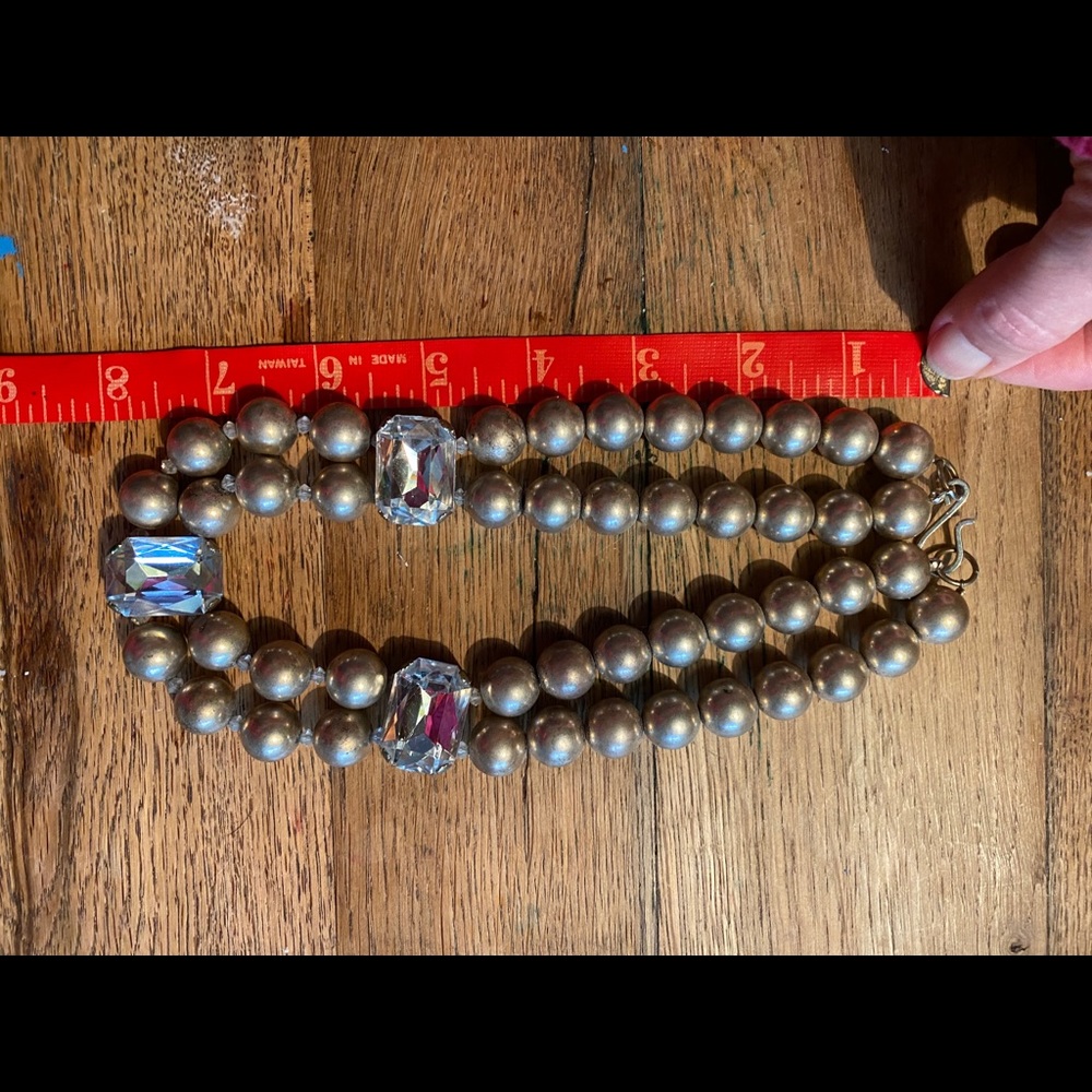 Rhinestone necklace - Picture 4 of 4